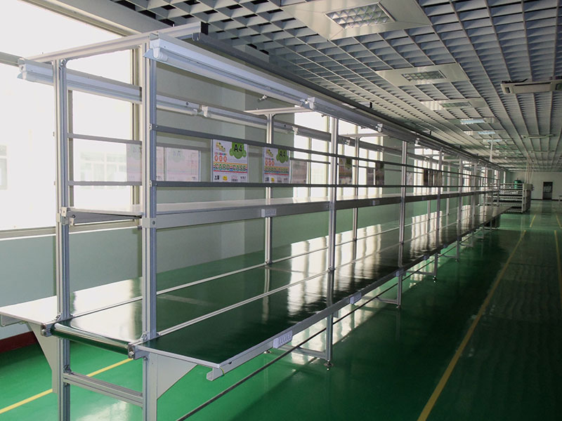 LED bulb assembly line