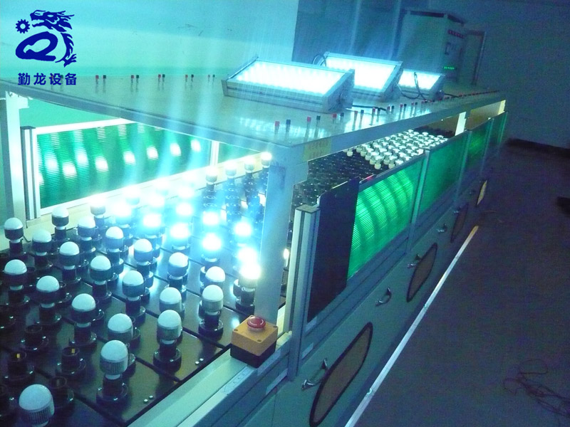Automatic circulation chain plate aging line