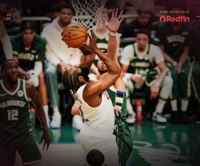 哈登带伤高效输出 骑士逆转雄鹿险胜