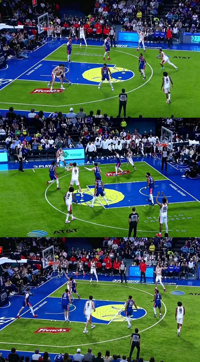 杨瀚森力挽狂澜助球队爆冷击败墨西哥城队长