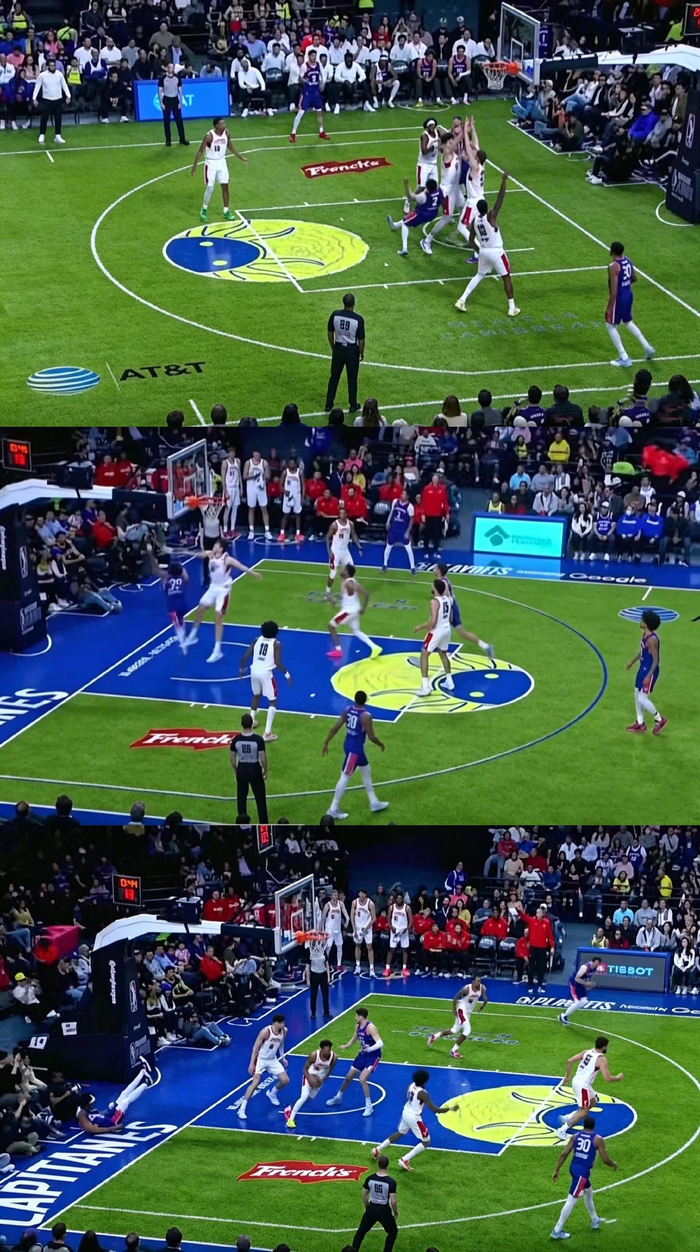 杨瀚森力挽狂澜助球队爆冷击败墨西哥城队长