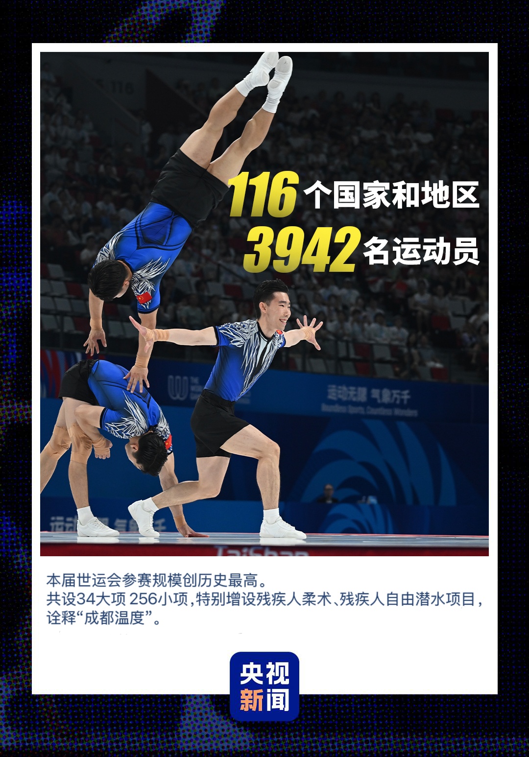 难忘成都一组数据回顾2025世界运动会的辉煌瞬间